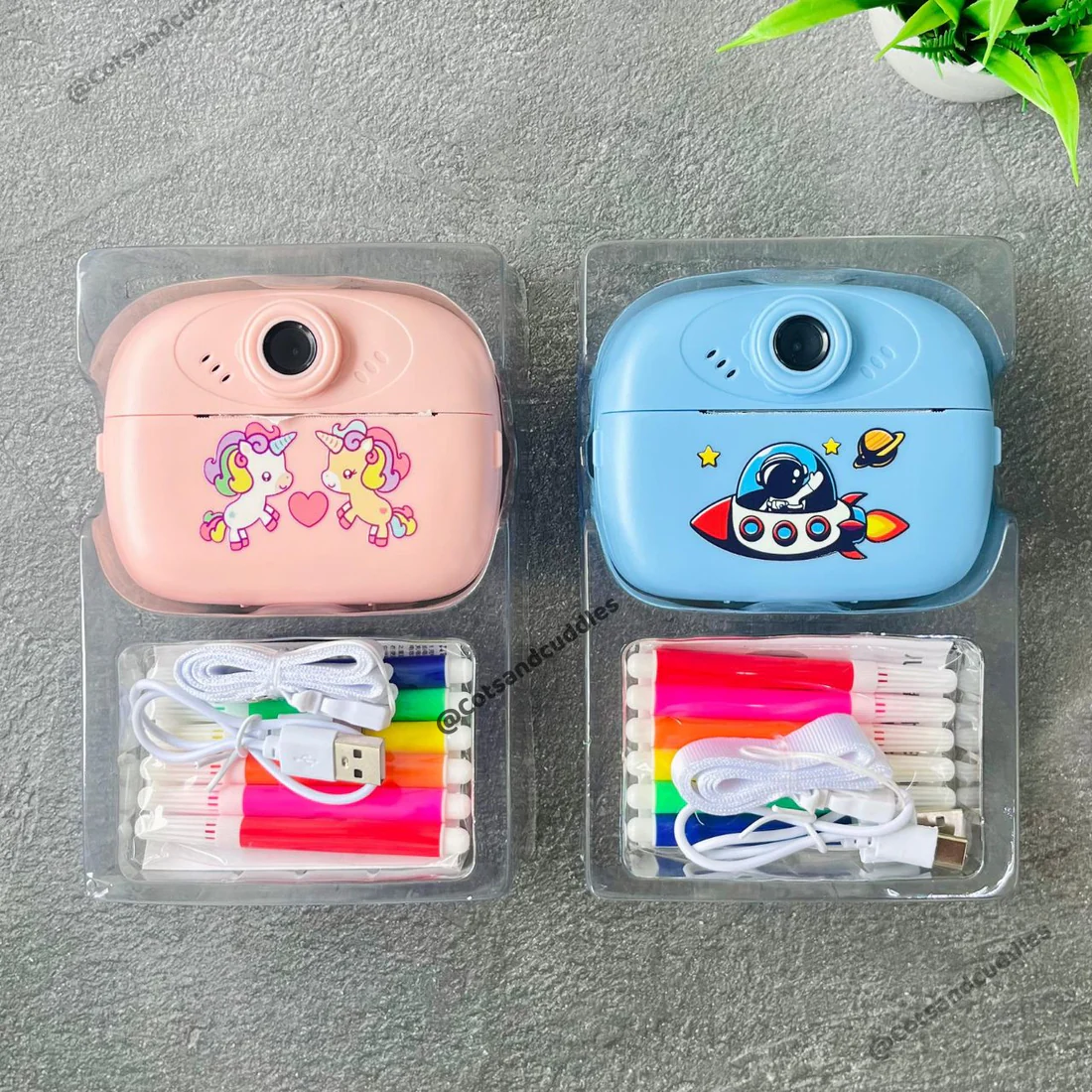 Diy Instant Digital Print Camera for Kids (Random Design) - Image 2